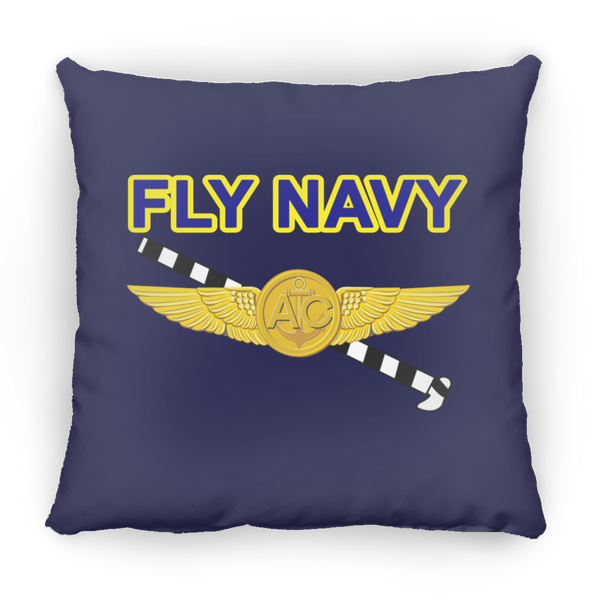 Fly Navy Tailhook 2 Pillow - Small Square