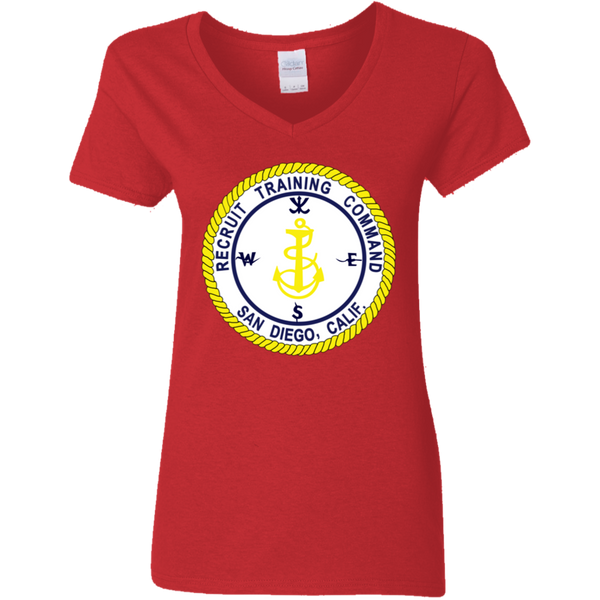 RTC San Diego 1 Ladies' V-Neck T-Shirt