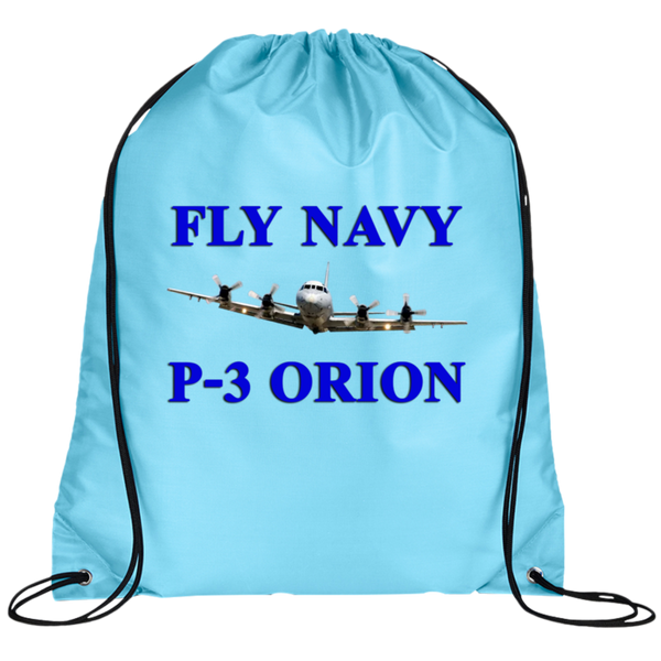 Fly Navy P-3 1 Drawstring Cinch Backpack