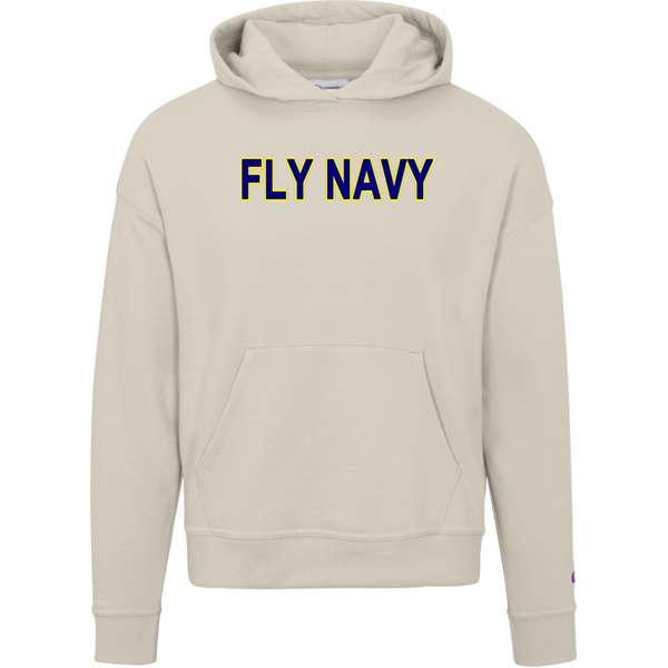 Fly Navy 2 Champion Ladies' Powerblend Hoodie