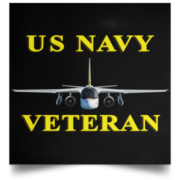 Navy Vet 3 Poster - Square