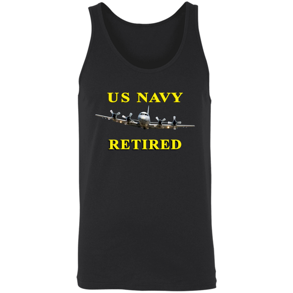 Navy Retired 1 Unisex Tank