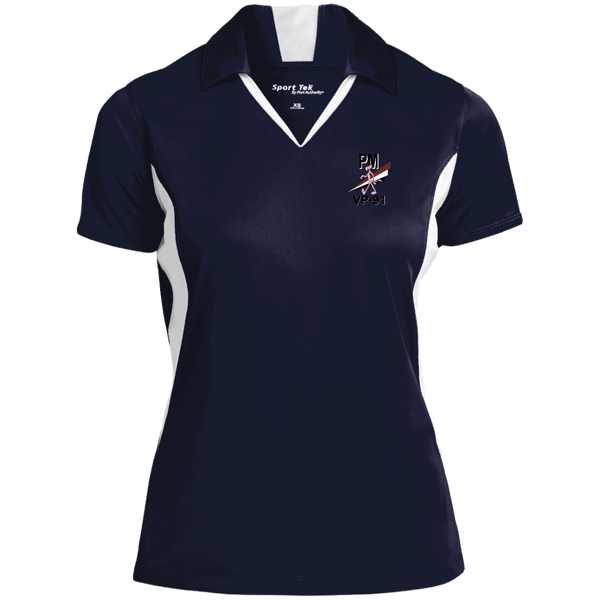 VP 91 3 Ladies' Colorblock Performance Polo