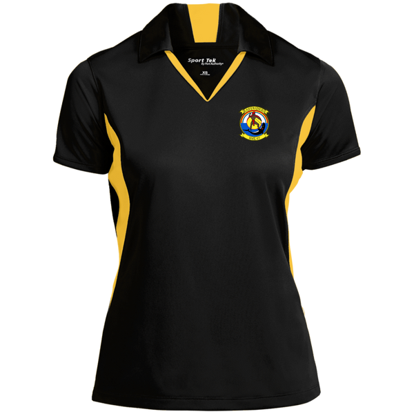 HSL 37 3 Ladies' Colorblock Performance Polo