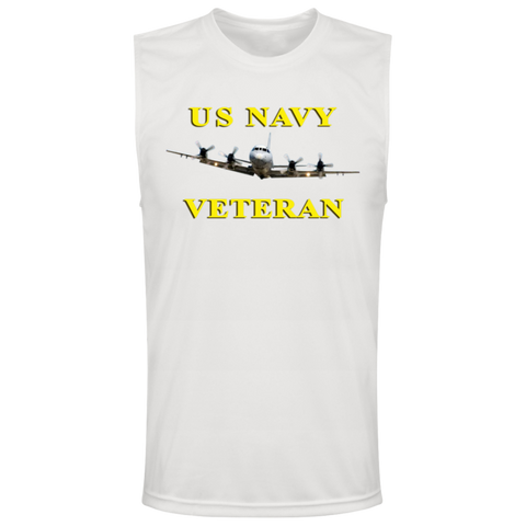 Navy Vet 2 Team 365 Muscle T-Shirt