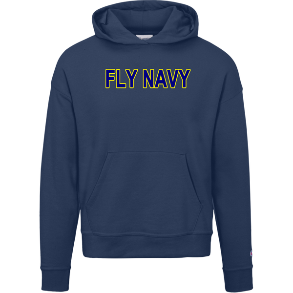 Fly Navy 2 Champion Ladies' Powerblend Hoodie