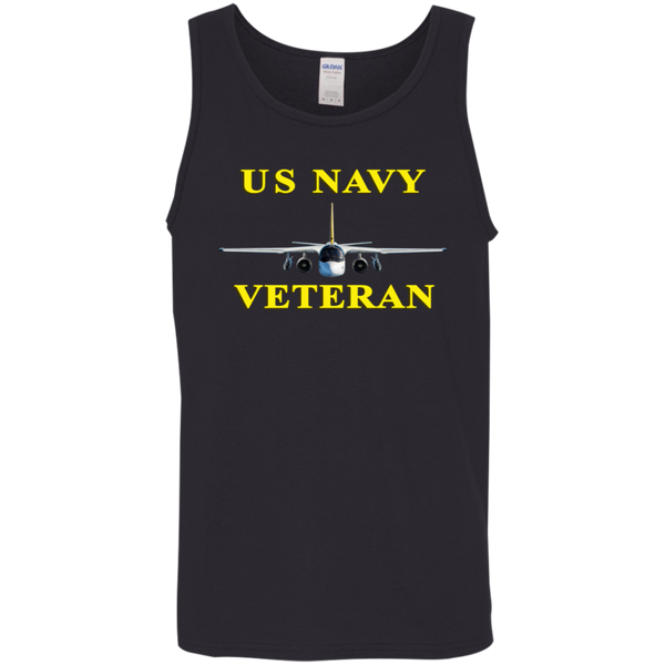 Navy Vet 3 Cotton Tank Top