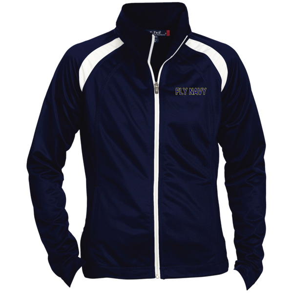 Fly Navy 2 Ladies' Raglan Sleeve Warmup Jacket