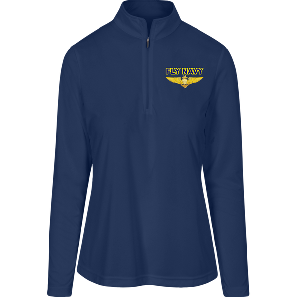 Fly Navy Aviator Team 365 Ladies' Zone Quarter Zip