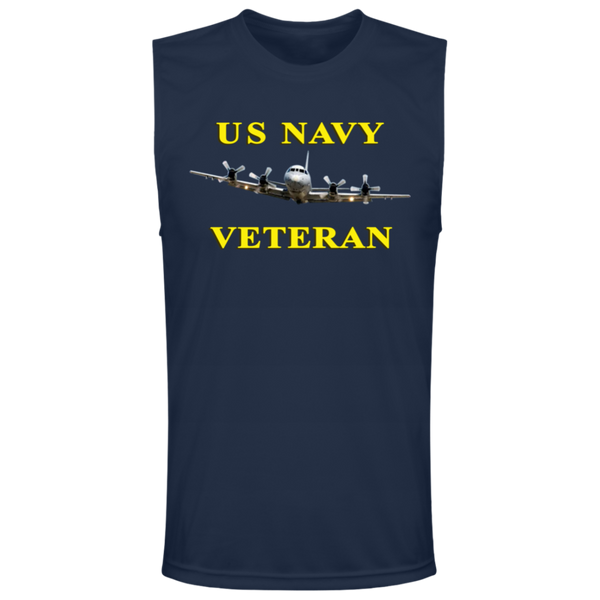 Navy Vet 2 Team 365 Muscle T-Shirt