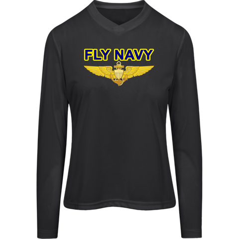 P-3C 2 Fly Aviator Team 365 Ladies' Zone LS Tee