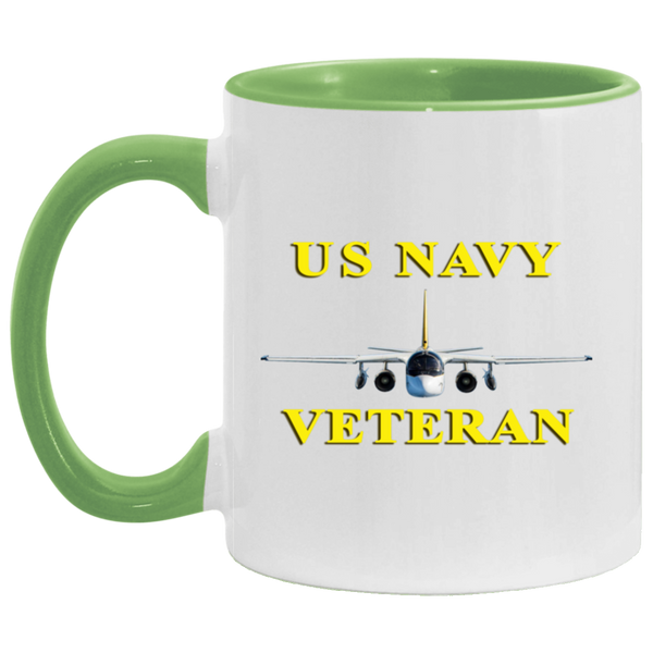 Navy Vet 3 Accent Mug - 11oz