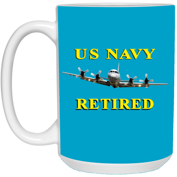 Navy Retired 1 Mug - 15oz