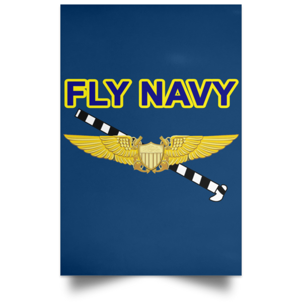 Fly Navy Tailhook 3 Poster - Portrait