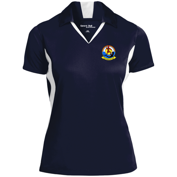 HSL 37 2 Ladies' Colorblock Performance Polo