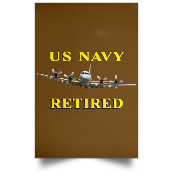 Navy Retired 1 Poster - Portrait