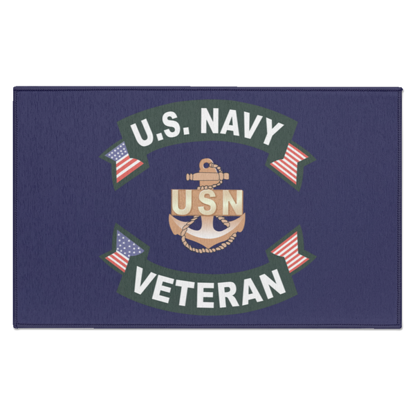 Navy Vet 1 Indoor Doormat