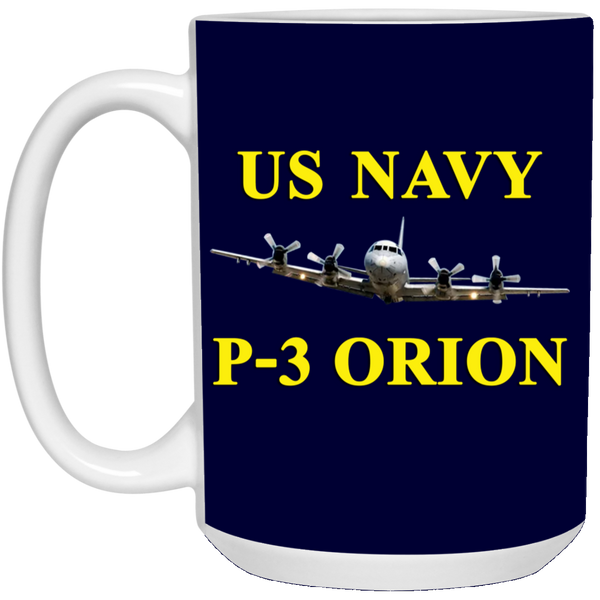 US Navy P-3 3 Mug - 15oz