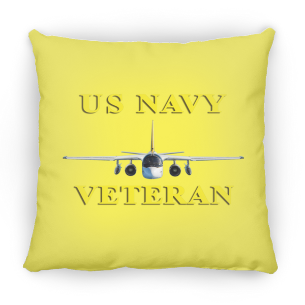 Navy Vet 3 Pillow - Medium Square