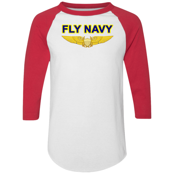 Fly Navy NFO Colorblock Raglan Jersey