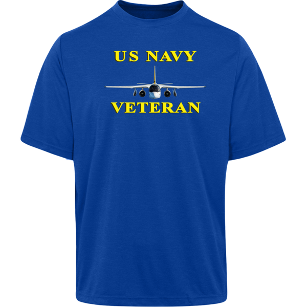 Navy Vet 3 Team 365 Heather T-Shirt