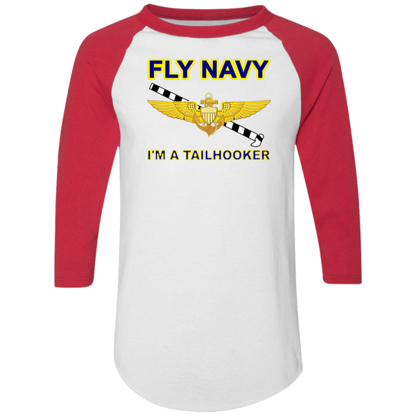 Fly Navy Tailhooker 1 Colorblock Raglan Jersey