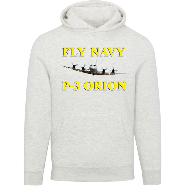 Fly Navy P-3 3 Lane Seven Unisex Premium Hoodie