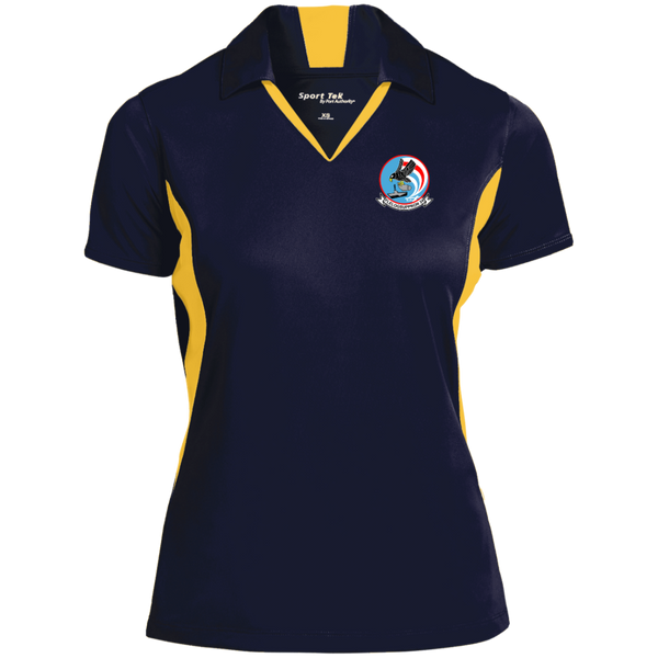 VR 24 2 Ladies' Colorblock Performance Polo