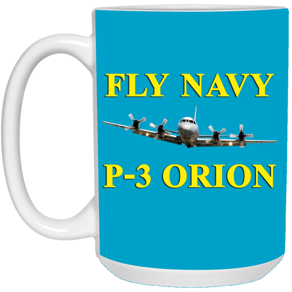 Fly Navy P-3 3 Mug - 15oz