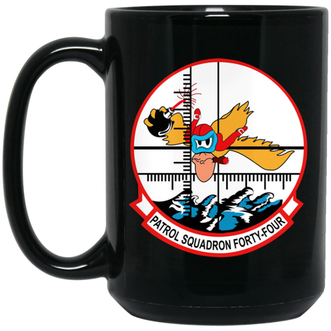 VP 44 1 Black Mug - 15oz