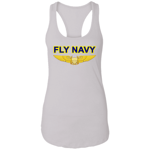 Fly Navy NFO Ladies' Ideal Racerback Tank