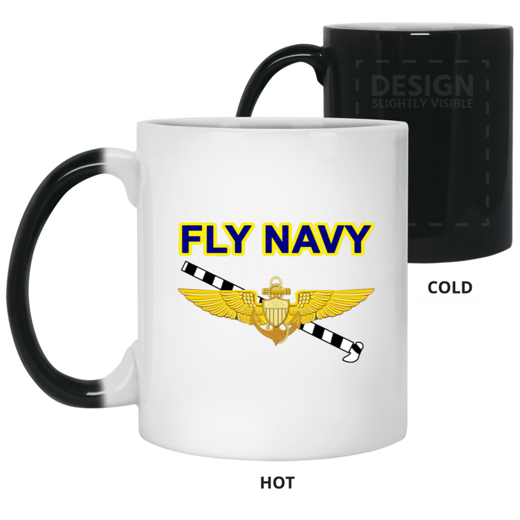 Fly Navy Tailhook 1 Color Changing Mug - 11oz