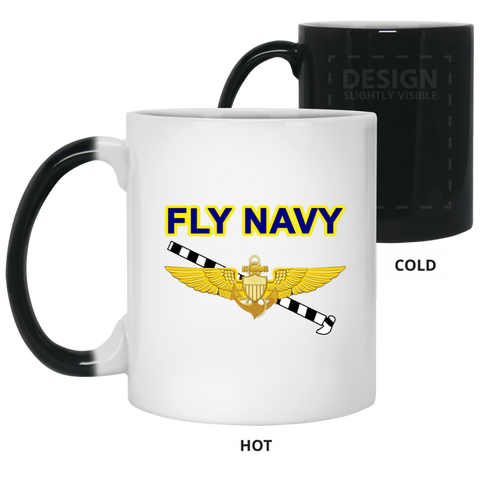 Fly Navy Tailhook 1 Color Changing Mug - 11oz