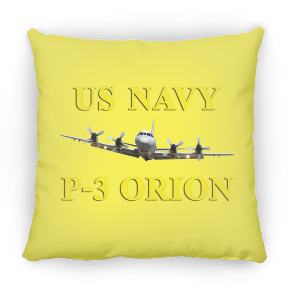 US Navy P-3 3 Pillow - Medium Square