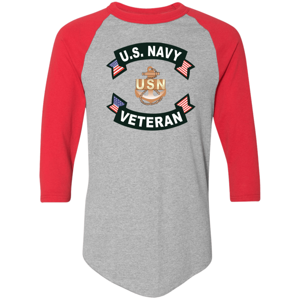 Navy Vet 1 Colorblock Raglan Jersey