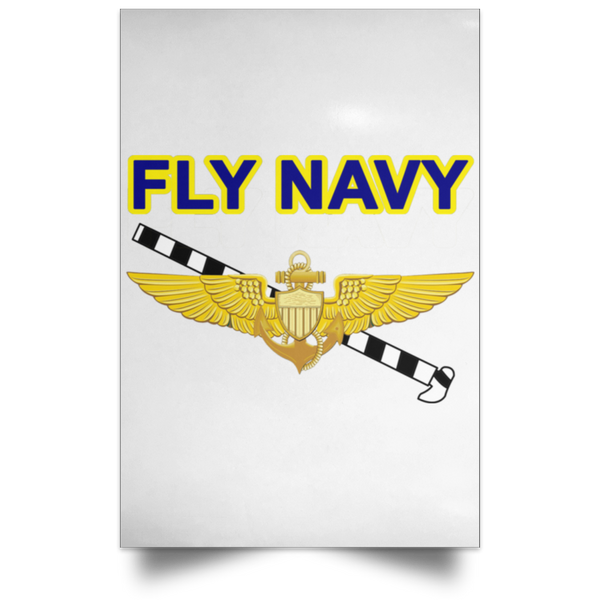 Fly Navy Tailhook 1 Poster - Portrait