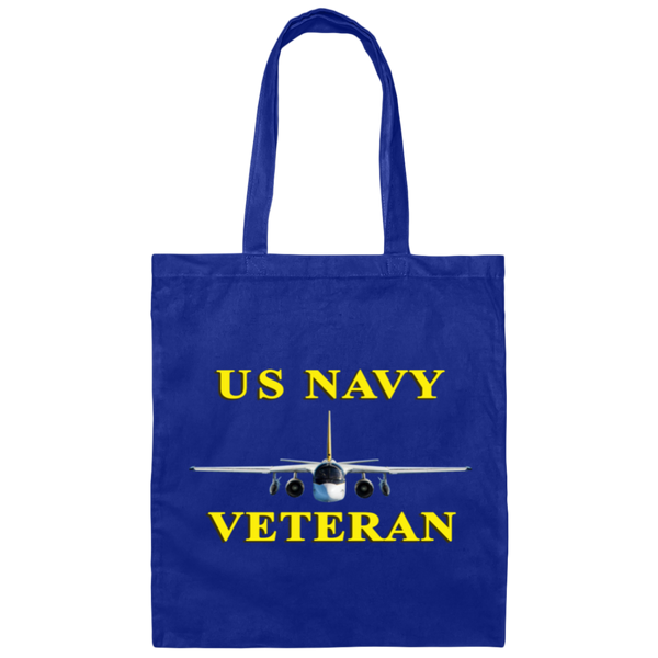 Navy Vet 3 Canvas Tote Bag