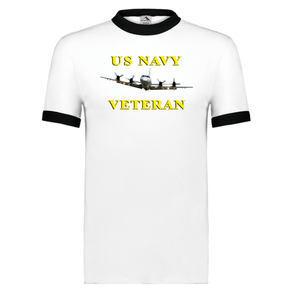 Navy Vet 2 Unisex Ringer Tee