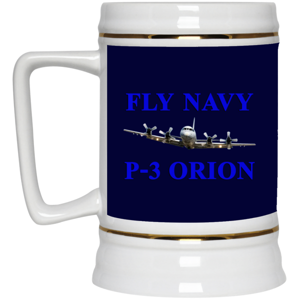 Fly Navy P-3 1 Beer Stein - 22oz