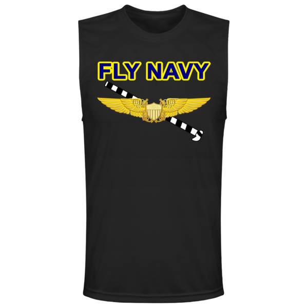 Fly Navy Tailhook 3 Team 365 Muscle T-Shirt