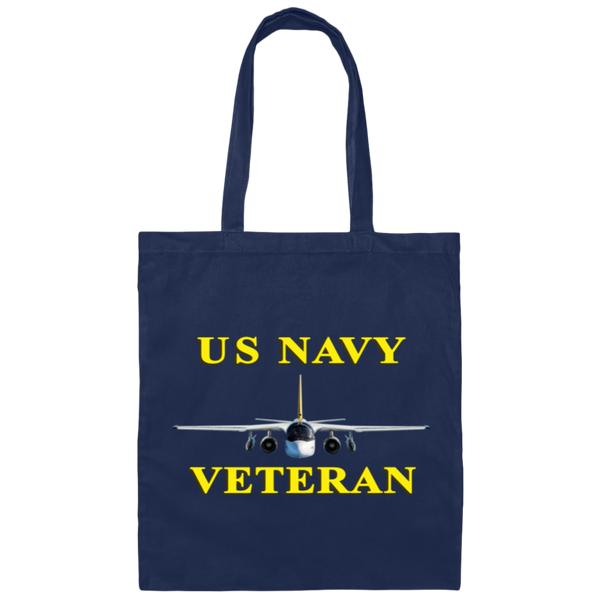 Navy Vet 3 Canvas Tote Bag