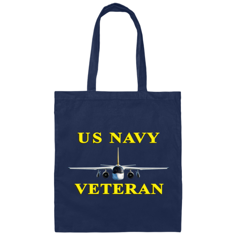 Navy Vet 3 Canvas Tote Bag