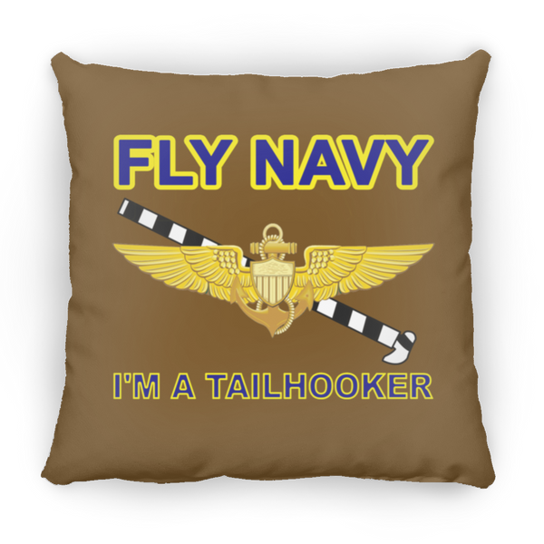 Fly Navy Tailhooker 1 Pillow - Medium Square