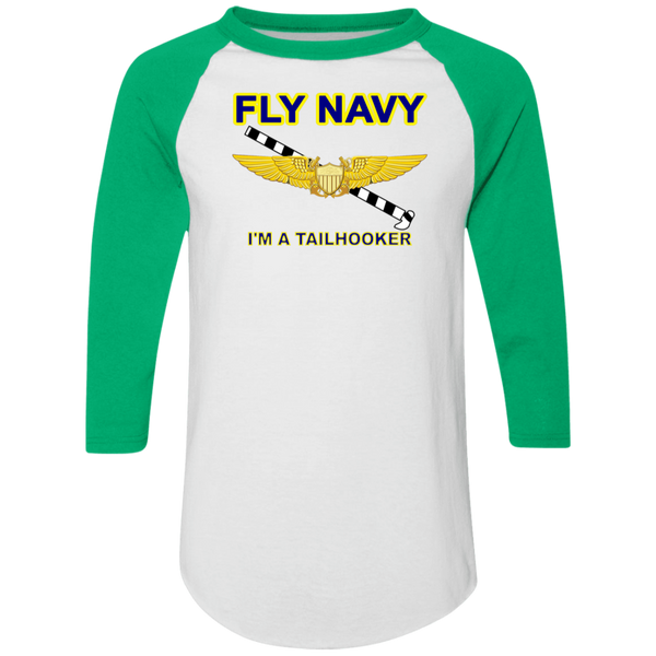 Fly Navy Tailhooker 3 Colorblock Raglan Jersey