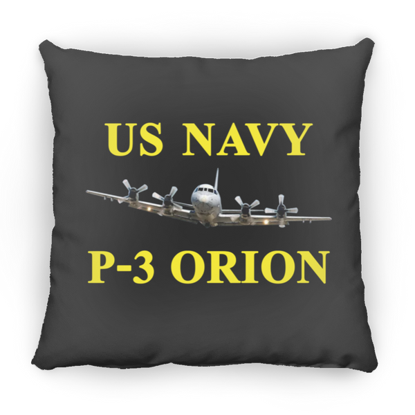 US Navy P-3 3 Pillow - Medium Square