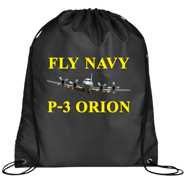 Fly Navy P-3 3 Drawstring Cinch Backpack