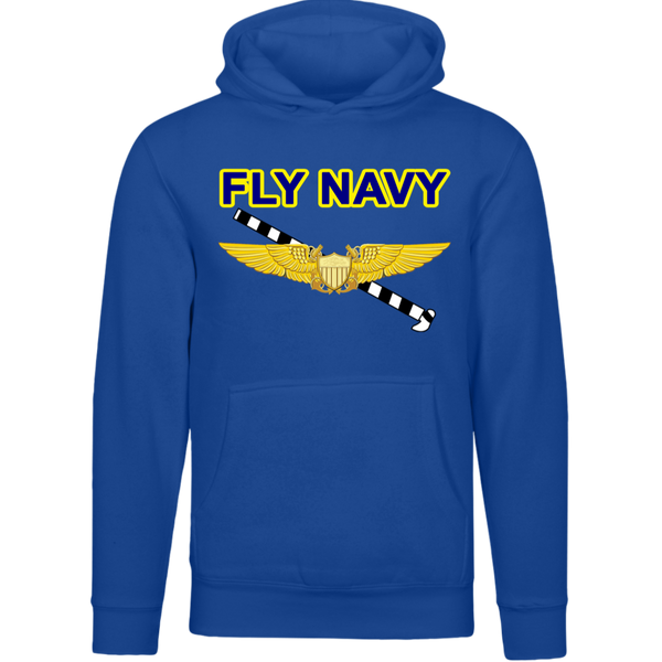 Fly Navy Tailhook 3 Lane Seven Unisex Premium Hoodie