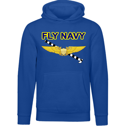 Fly Navy Tailhook 3 Lane Seven Unisex Premium Hoodie