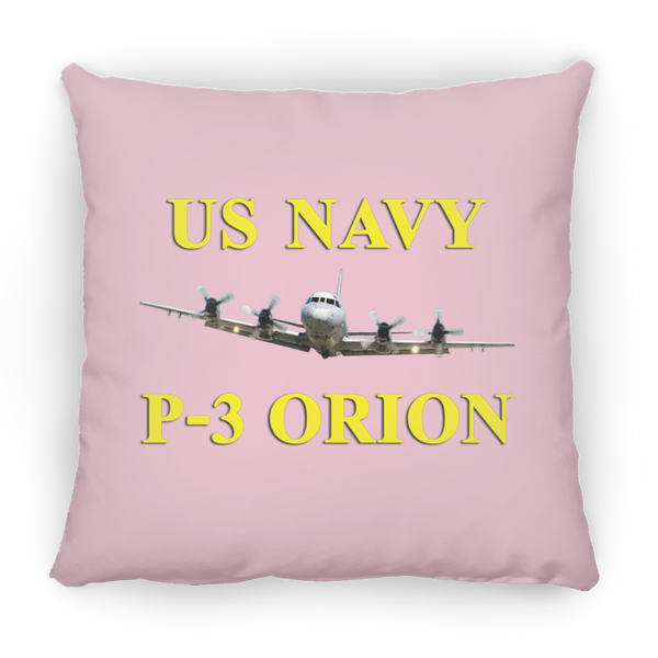 US Navy P-3 3 Pillow - Small Square