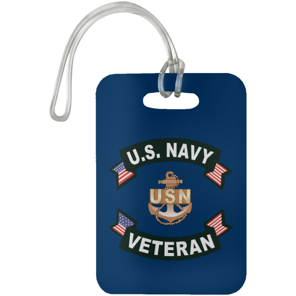 Navy Vet 1 Luggage Bag Tag